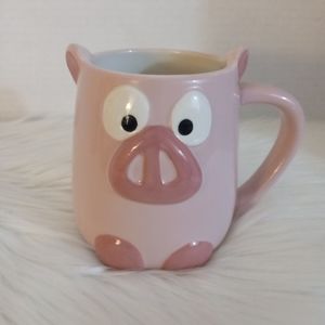 Adorable 3D  piggy mug